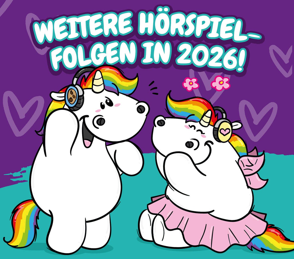 Neue Pummeleinhorn Hörspiele auch in 2026