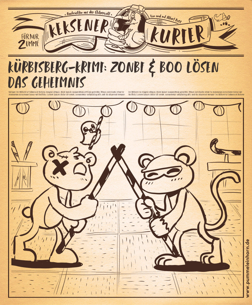 Kürbisberg-Krimi: Zonbi & Boo lösen das Geheimnis