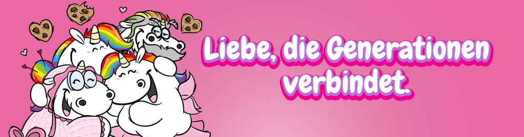 Personalisierbare Geschenke von Pummeleinhorn für Großeltern und Enkelkinder