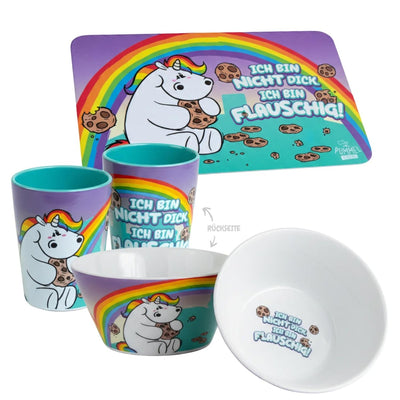 Pummeleinhorn Frühstücks Set - Flauschig - Ansicht 1