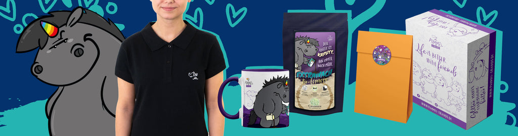 Süße Einhorn Geschenke für Erwachsene von Pummel & Friends
