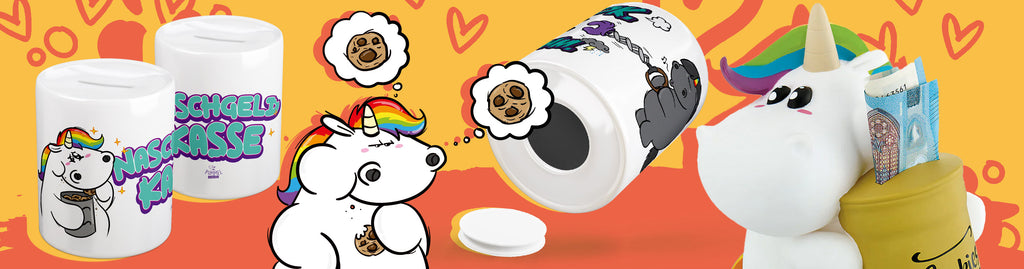 Einhorn Spardose von Pummel & Friends - perfekt für Einhorn Fans!