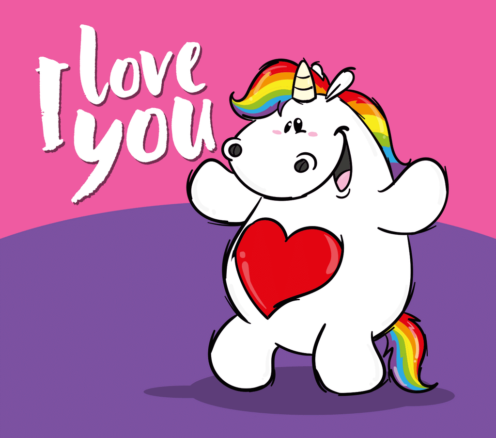 Liebevolle Einhorn Geschenkartikel zum Thema Liebe I Pummel & Friends Online-Shop