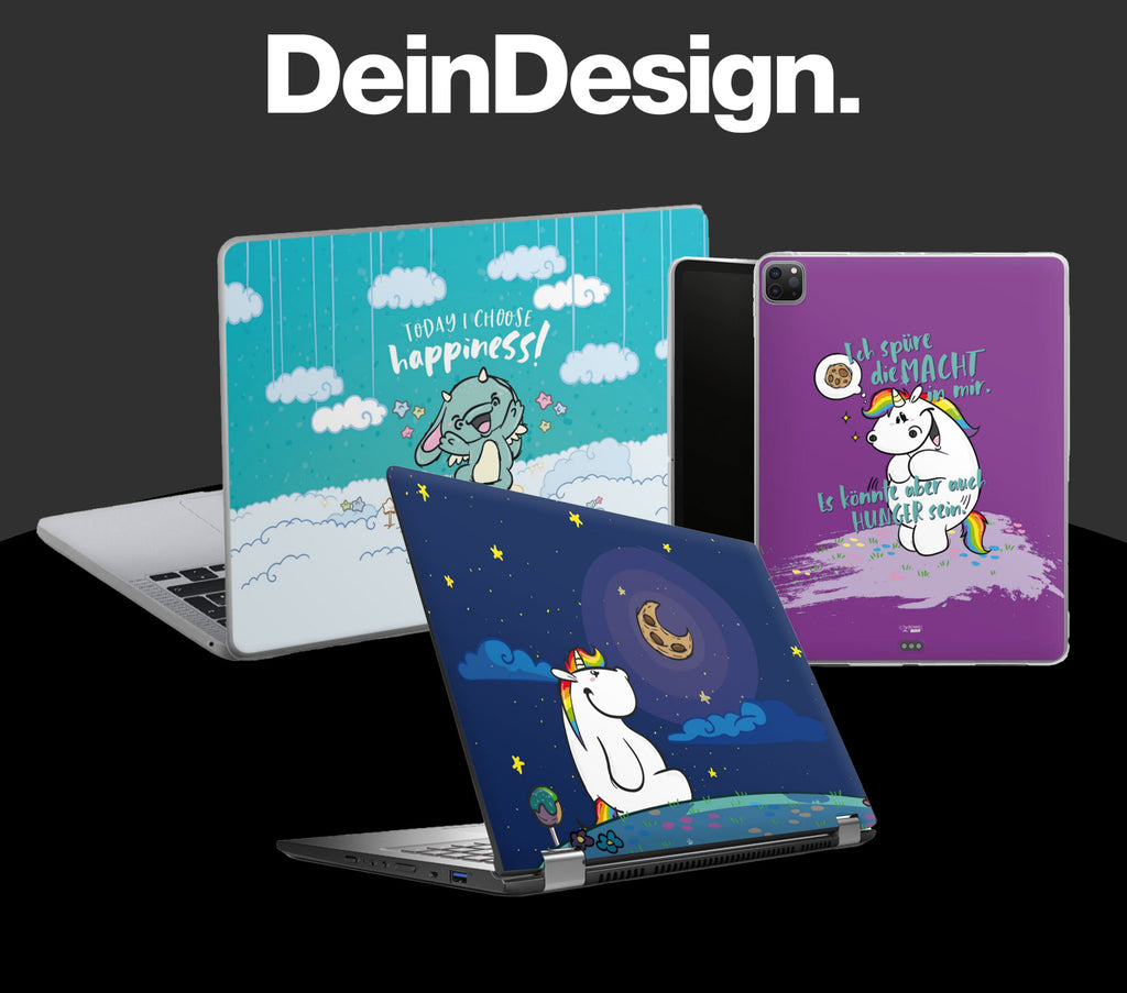Pummeleinhorn Laptophüllen, Skins und mehr von DeinDesign