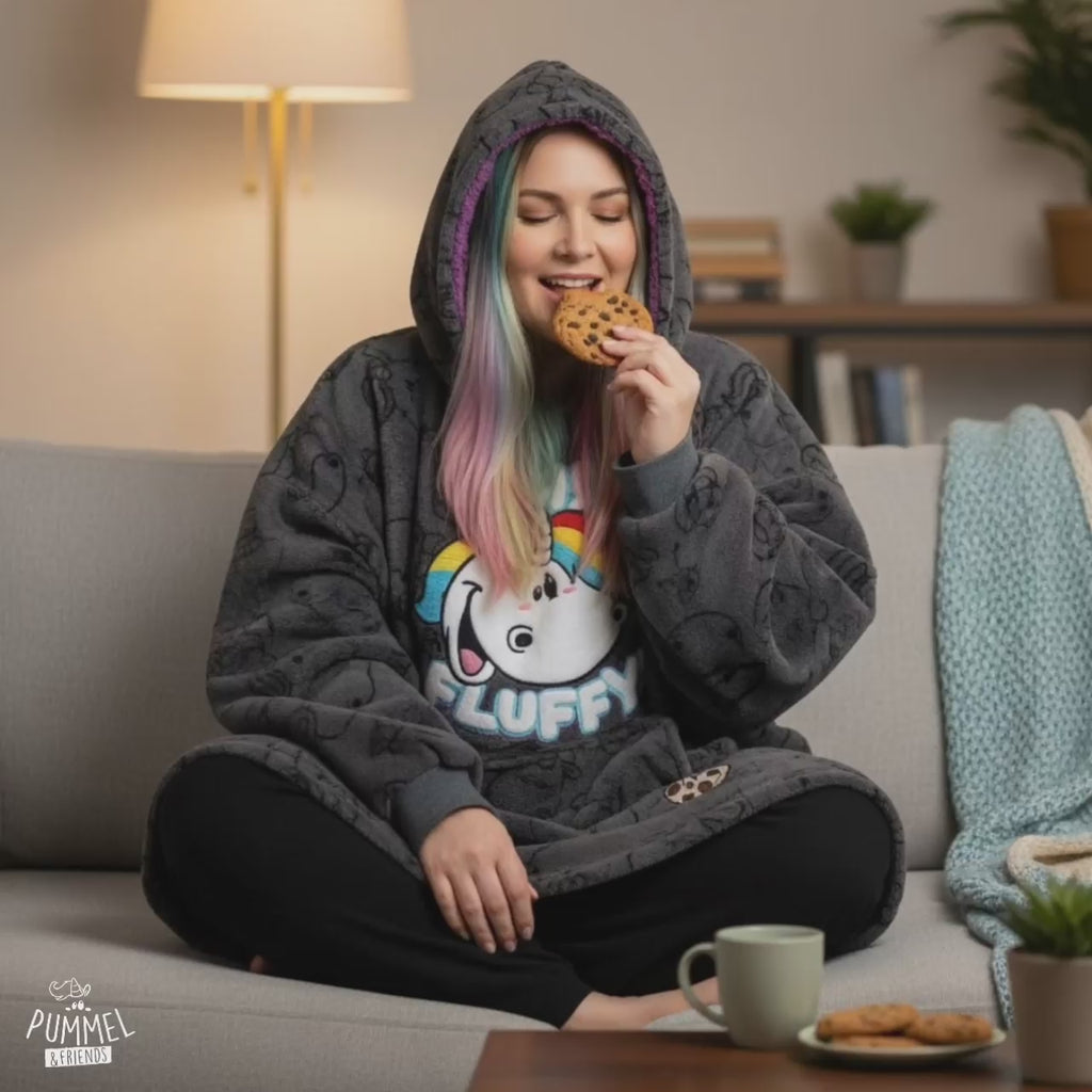 Pummeleinhorn Cozy Hoodie für gemütliche Abende