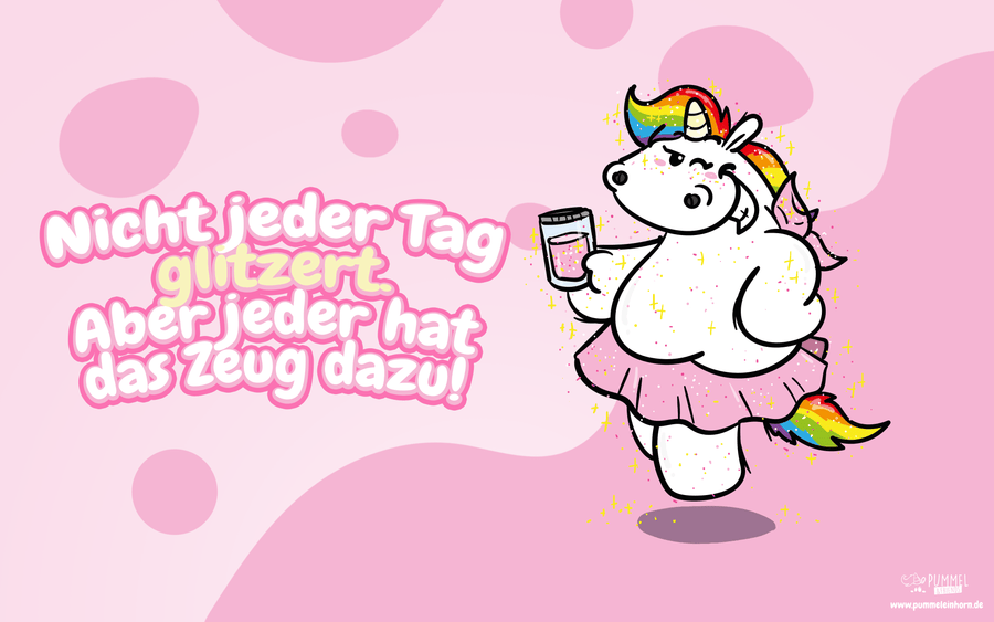 Glitzertag – Desktop-Wallpaper