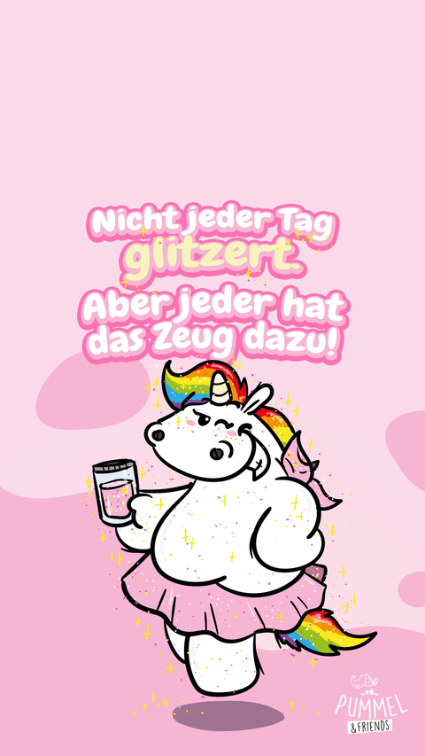 Glitzertag – Handy-Wallpaper