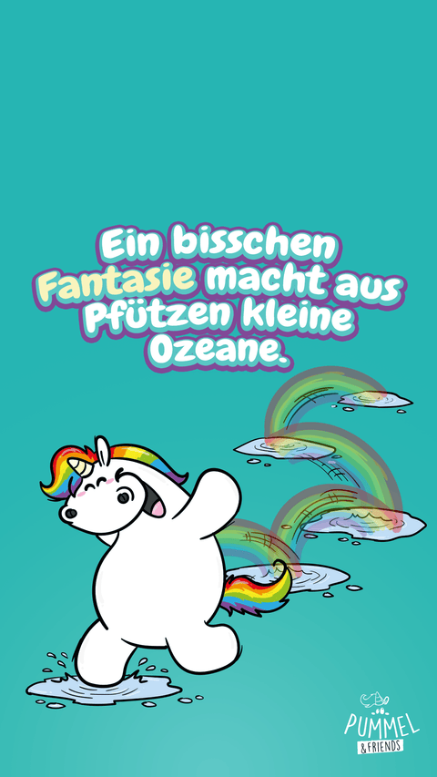 Pfützen-Ozean – Handy-Wallpaper